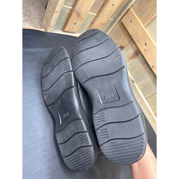 Johnston & Murphy Mens XC4 System Sheepskin Black Leather Slip-On Shoes Size 13M - Picture 9 of 9